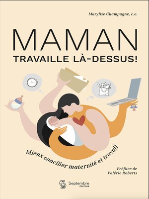 cover image of Maman travaille là-dessus!